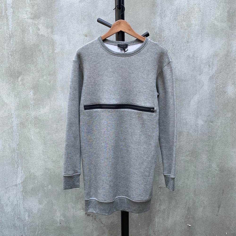 Twenty Gray Sweatshirt Dress